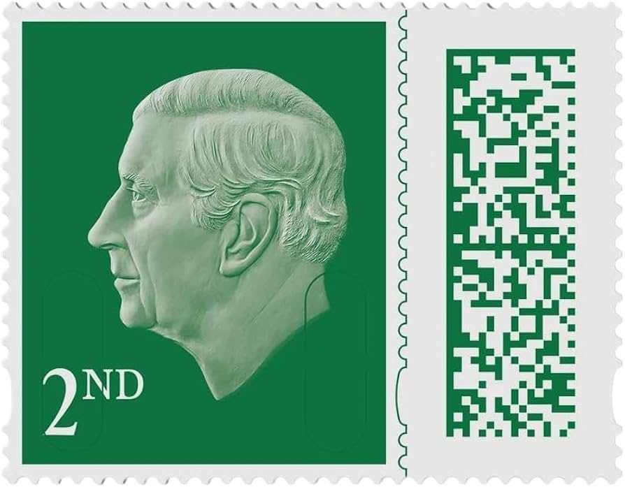 Royal Mail 50 x 2nd Class Stamp Sheet