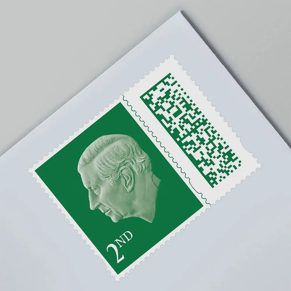 Royal Mail 50 x 2nd Class Stamp Sheet