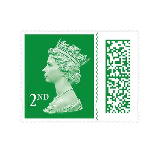 2nd Class Letter Postage Stamp