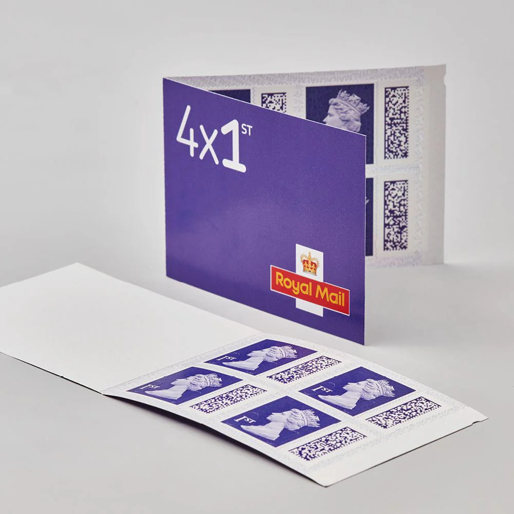 Book of 4 x 1st Class Stamps
